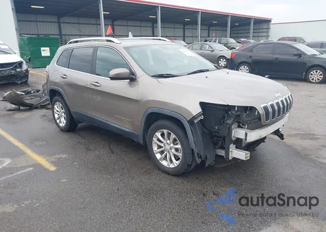 2019 Jeep Cherokee Latitude Fwd из США, поврежденный, VIN 1C4PJLCB2KD120503